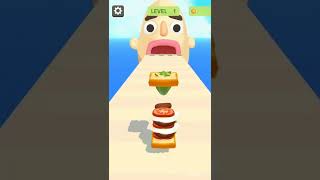 Sandwich Runner-android gameplay#shorts #gamestutorial