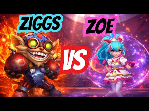 Best Ziggs Mid vs Zoe — Wild Rift Season 20