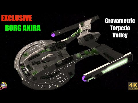EXCLUSIVE Borg Akira VS EVERY ENTERPRISE - Massive Gravimetric BURST - Star Trek Ship Battles