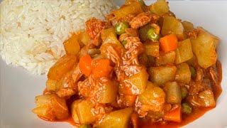 Un económico guiso de atún