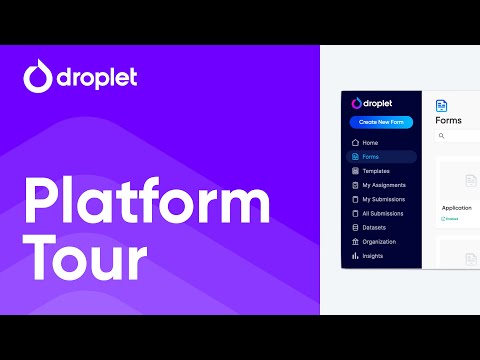 Droplet Form Builder Platform Overview | Droplet Rapid