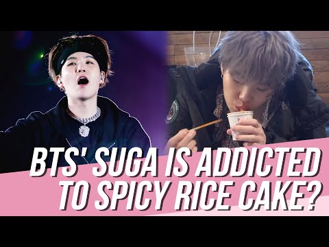 BTS' Suga Loves Spicy Rice Cake So Much That He Can Eat It While Sleeping
