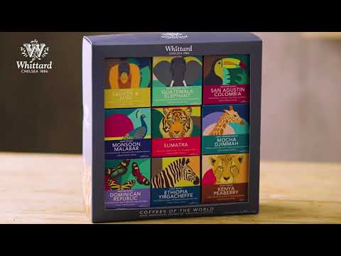 Whittard of Chelsea - Conjunto de presentes Cafés do Mundo