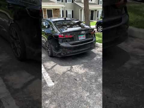 LED custom taillights for 2018 Elantra