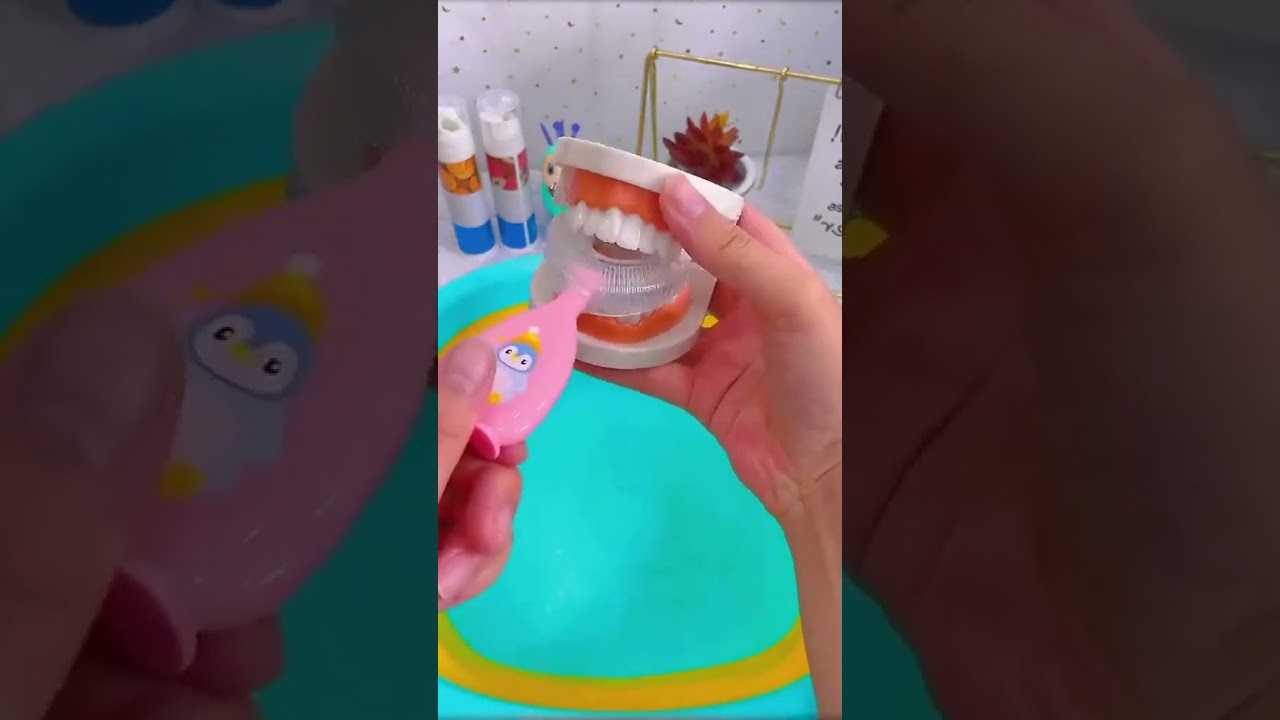 brush kids #dentist #foryou #dentalartistry #satisfying #teethdecay #teethcleaning #yt