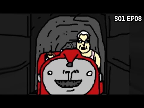 THE BIG LEZ SHOW | S01 EP08 | LEZ AND QUINTON CHARGE THE SCOOBY DOO SPOOKY COASTER