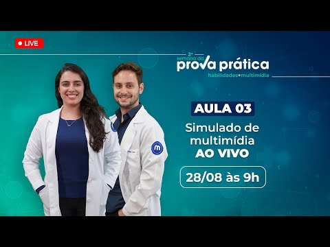 Aula 03: Simulado Multimídia AO VIVO - 2ª Semana da Prova Prática
