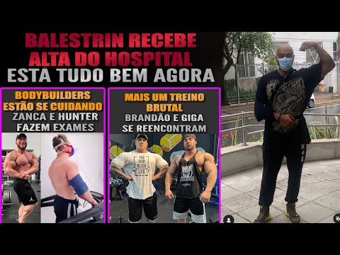 Julio Balestrin discharged from hospital!! + Giga and Brandão train together + Zanca and Hunter u...