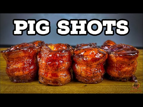 How To Make Smoked Pig Shots On A Pellet Grill | Pig Shots Recipe