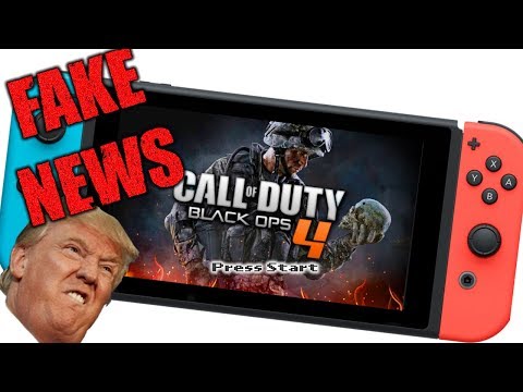 Call Of Duty: BLACK OPS 4 on THE NINTENDO SWITCH = FAKE NEWS? Video