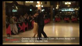 Gerardo Quiroz y Roberta Coen - Tango Ideal - 0054TangoTv