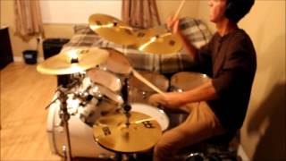 Memphis May Fire - Not Over Yet ft. Larry Soliman (drum cover)