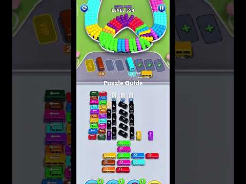 Bus Traffic Fever Level 554 Super Hard Solution Walkthrough