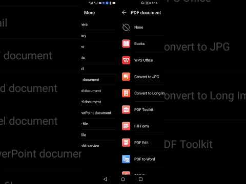 How To Change Default App To Open Pdf  On Any Huawei Android Phone