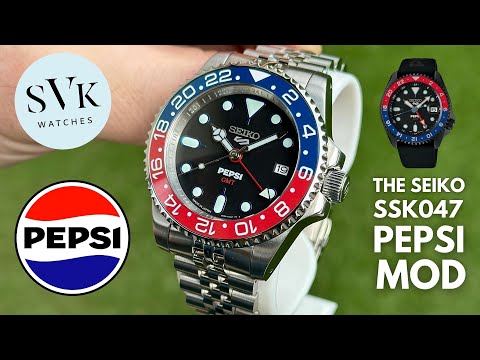 The Pepsi Seiko Should Have Made - SSK047 Mod