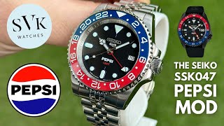 The Pepsi Seiko Should Have Made - SSK047 Mod