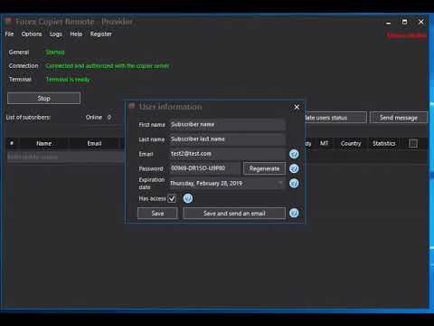FCR2 Provider add new receiver