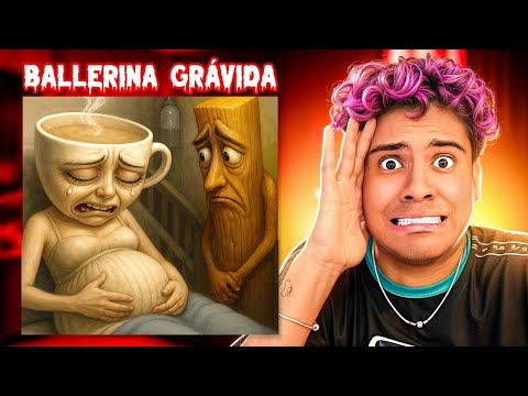 TUNG TUNG TUNG SAHUR VIROU PAI, BAILARINA CAPPUCCINA GRÁVIDA