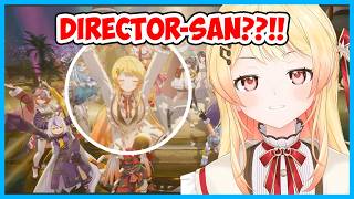 Kanade got tricked by the director into doing a freestyle pose