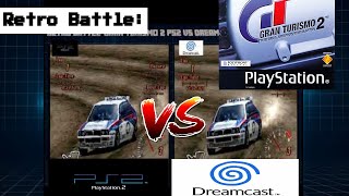 Gran Turismo 2 PS2 Vs Dreamcast