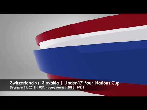 HIGHLIGHTS | Switzerland tops Slovakia, 3-1, at U17 Four Nations