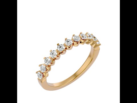 Inel Semi-Eternity Refined Briliant Aur 18k Pure Diamonds - Juniper