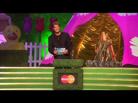 Elbow win British Group presented by David Hasselhoff | BRIT Awards 2009