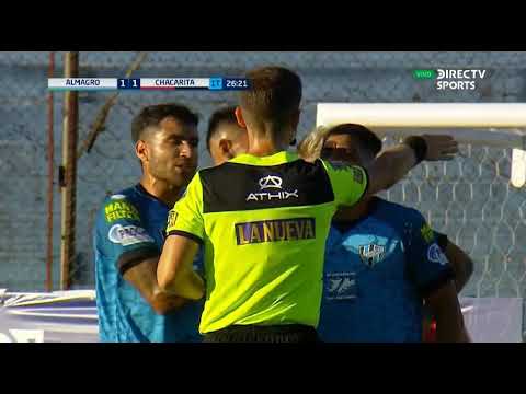 Almagro 1 //  Chacarita 3 (Primera Nacional)
