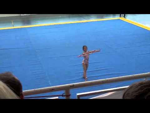 Emilie, championne d'Alsace Federale Benjamine