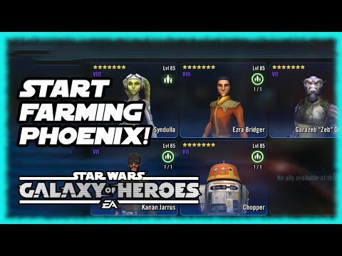 New SWGOH Players SHOULD (probably) Farm Phoenix!  (yes - I was mostly wrong)