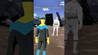 Mark Grayson vs Conquest 💀 #dancebattle #trend #invincible #conquest @markgrayson #gaming #vrchat