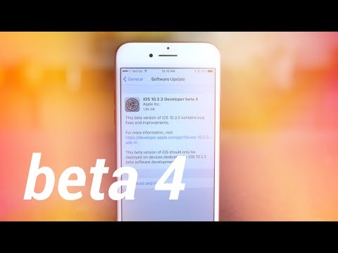 iOS 10.3.3 beta 4: What's new?