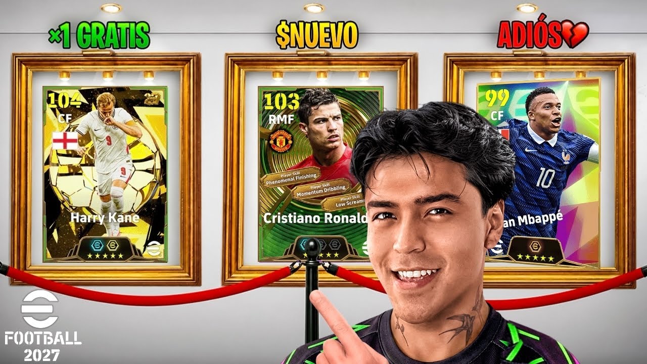 Fin Mantenimiento eFootball🚨CR7 EPIC BALON DE ORO😍Y ELIMINAN A MBAPPE DE LOS JUEGOS😭💔