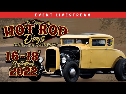 HOT ROD DRAGS 2022 at Santa Pod Raceway UK #DragRacing