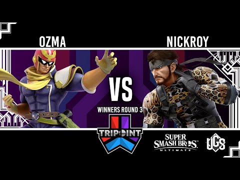 Tripoint Smash 125 - Winners Round 3 - Ozma(Captain Falcon) Vs. NickRoy(Snake)