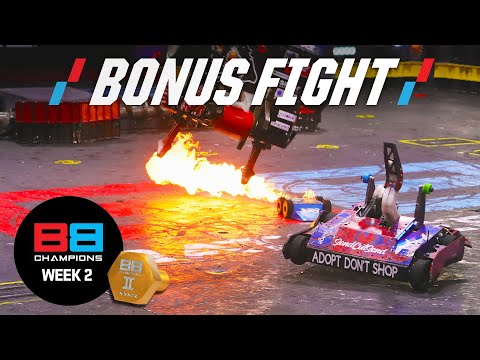 Brutal Endurance Fight From The Start | Black Dragon Vs Madcatter | BattleBots