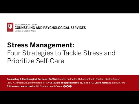 Stress Management: Four Strategies to Tackle Stress and Prioritize Self-Care