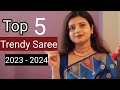 5 Trendy Saree 2023 | Diwali, Wedding Season Special Sarees | MomaTiara