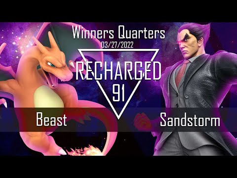 Recharged #91 Winners Quarters   Beast Pokemon Trainer Vs  Sandstorm Kazuya   SSBU Tournament