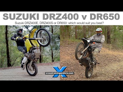 Suzuki DRZ400 v DR650: which would suit you better?︱Cross Training Adventure