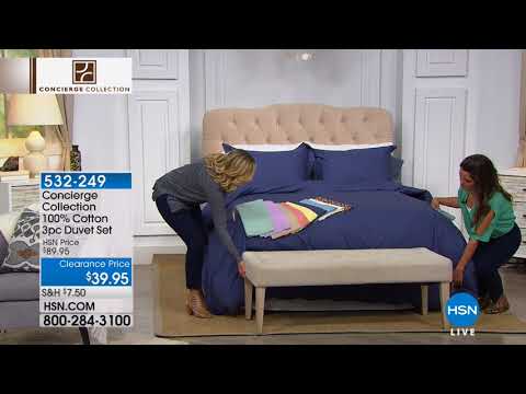HSN | Concierge Collection Bedding 08.26.2018 - 05 AM