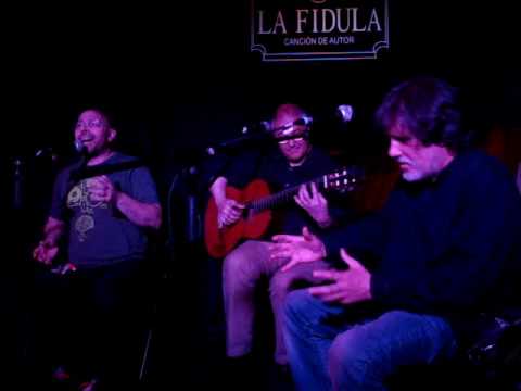 Óleo de mujer con sombrero - Matias Ávalos, Luis Felipe Barrio y Carlos Aguado La Fídula 19-6-2016