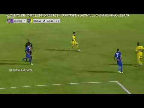 Gol de Gonzalo Maroni - Cerro Porteño 1 x 2 Boca Juniors - Amistoso Internacional