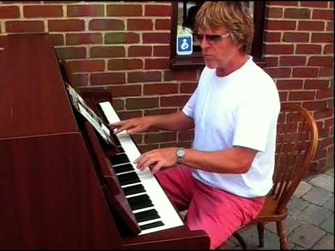 Patrick Smet playing at Poets Corner, Sturminster Newton, Dorset UKBW Festival 2008