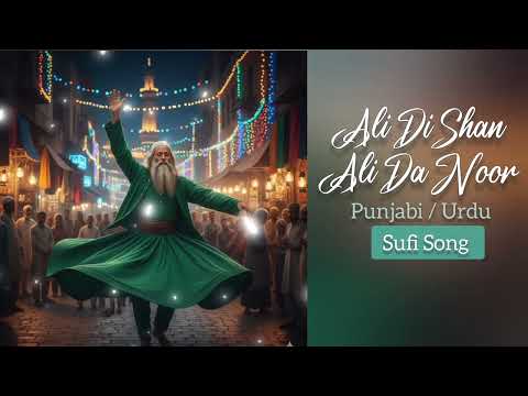 Shan-e-Ali | Ali Di Shan Ali Da Noor | Devotional Punjabi Urdu Sufi Song |Tribute to Maula Ali 