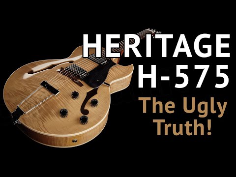 Heritage 575 Jazz/Blues Guitar 1995 image 13