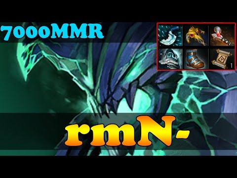 Dota 2 - rmN- 7000 MMR Plays Outworld Devourer Vol 1 - Ranked Match Gameplay!