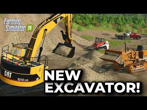 We SOLD the Broken Truck & Bought a CAT 321! | The Broke Claim Ep. 2 – FS25 Gold Mining