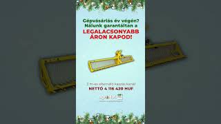 Garantált Legalacsonyabb ÁR! Hidraulikus seprőgép, seprőadapter 230 cm / FK Machinery SWEEPER BASIC 230