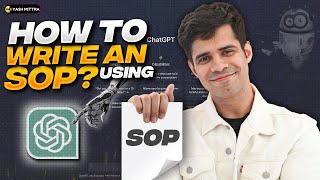 How to Write the Perfect SOP in 2026 Using ChatGPT - AI Tools, Strategies for Statement of Purpose